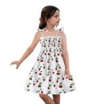 thumbnail image 4 of Little Girl Dresses Sleeveless Beach Dresses Cartoon Printed Princess Dress Clothes Flowy Beach Dress,Size 2 Years-3 Years, 4 of 9