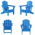 thumbnail image 2 of Chaise Adirondack Pliante en Poly pour Extérieur (Ensemble de 4), 2 of 8