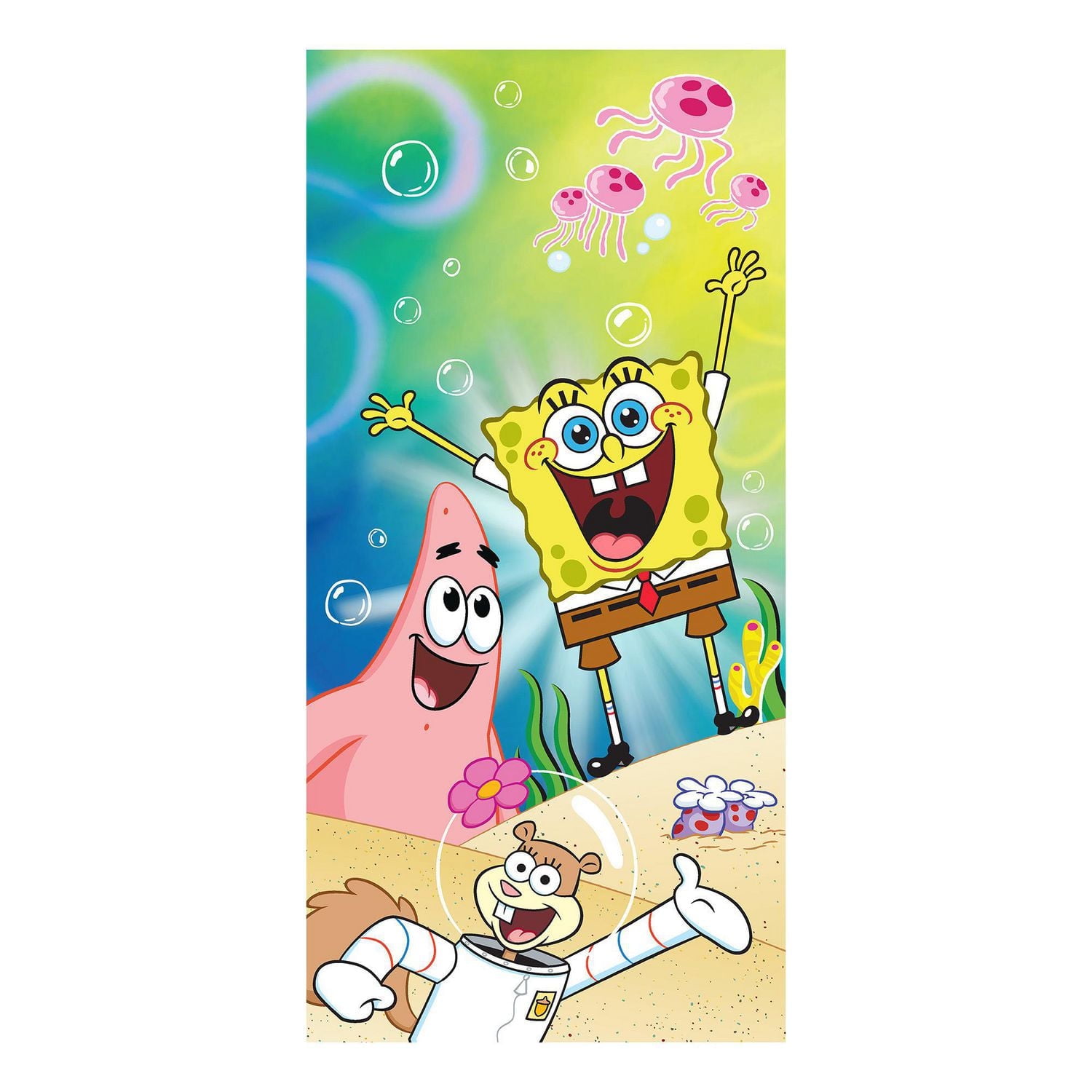 Serviette de plage Spongebob "Deep Dive 20" Serviette de plage Spongebob
