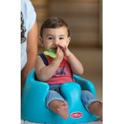 Nuby 3-Step Soothing Teether Set for Infants, Green/Blue/Yellow Unisex Baby Teethers, 3 Count