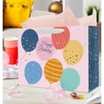 thumbnail image 7 of 16" Extra Large Happy Birthday Gift Bags with Tissue Paper, 4 Pack Paper Gift Bags with Handles for Birthday Present Gift Wrap, 4 Designs, 7 of 7