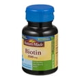 thumbnail image 4 of Nature Made Biotin 2500mcg Liquid Softgels, 90 Ct, 4 of 9