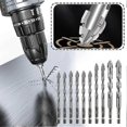 thumbnail image 2 of Four-Edge Serrated Drill Bit, For Metal//Plastic - Efficient Drilling, 2 of 5