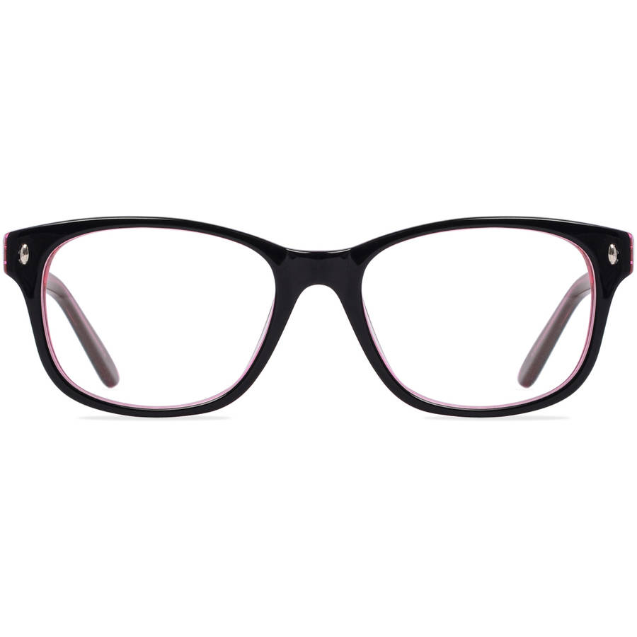 Contour Women's Rx'able Eyeglasses, FM13041 Black/Red - image 2 of 9