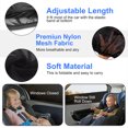 thumbnail image 4 of 2pcs Car Window Sun Shades, Universal Car Window Screens, Mesh Sun Visor Cover Protect from UV Rays, Sun Glare, for Cars, MPVs, SUVs, 4 of 9