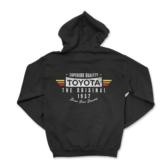 Toyota Zip-Up Hoodie-The Original Since 1937