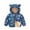 C94/Blue, variant on Boys Winter Coat Children's Down Padded Jacket For Boys And Girls Light And Thin Hooded Warm Ear Keeping Padded Jacket For Toddlers And Babies 5-6 Years