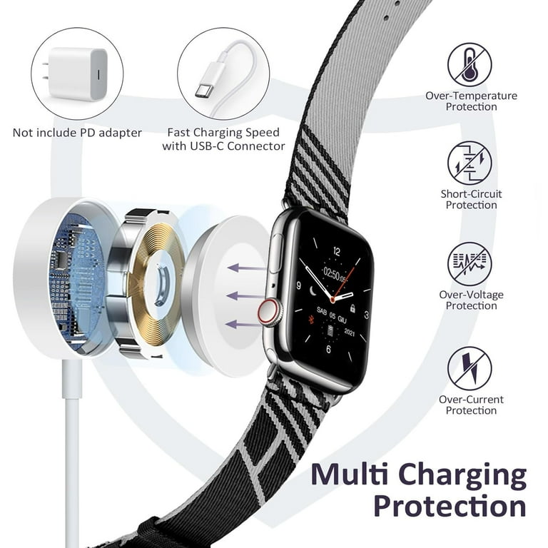 Fast Charging USB C Watch Charger Cord Compatible for Apple Watch