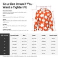 thumbnail image 3 of KLL Bright Autumn Leaves Charm Print Men's Women’s UPF 50+ Sun Protection Outdoor Hoodie Jacket Long Sleeve Fishing Hiking Performance Shirt- X-Large, 3 of 5