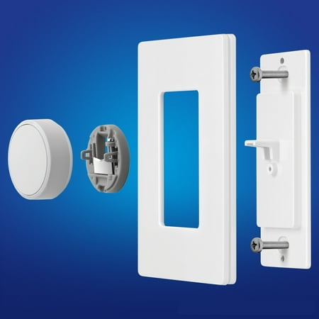 Lutron - Aurora Smart Bulb Dimmer Switch for Paddle Switches, Works with Philips Hue Smart Bulbs - White