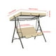 thumbnail image 5 of Cubierta para silla de columpio para jardín al aire libre, patio, asiento para silla de columpio y cubierta superior, toldo para sombrilla, beige Methold HA005105-13, 5 of 6