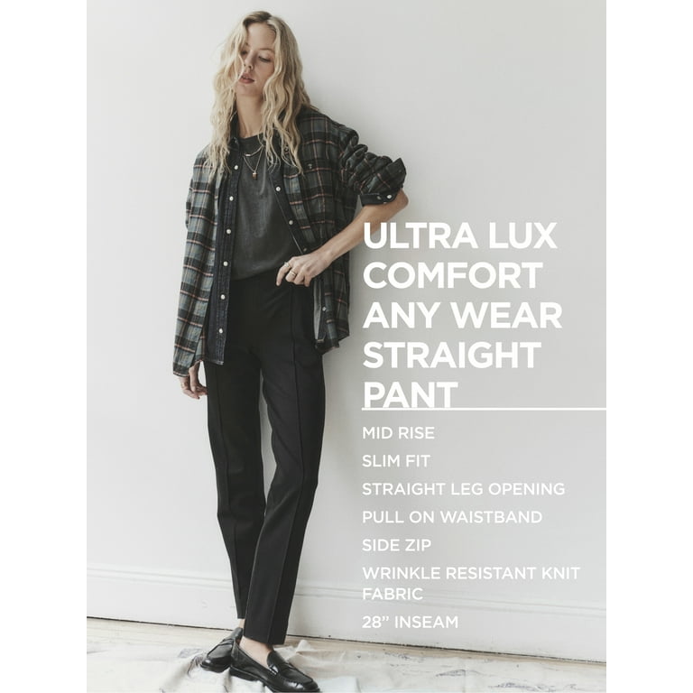 Women's Ultra Lux Comfort Any Wear Wide Leg Pant in Emperor Navy