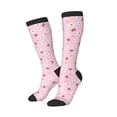 thumbnail image 2 of Balery Hand Drawn Strawberry Printed Novelty Socks Men's Women's Crew Socks Sports Socks Knee High Socks Cotton Socks Quirky and Cool Socks, 2 of 9