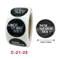 thumbnail image 1 of Thank You Stickers 1 Inch / 2.5 cm Round Foil Thank You Stickers Gift Wrap Sealing Labels Small Business Stickers, 1 of 4