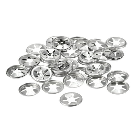 M6 Internal Tooth Star Lock Washers – 304 Stainless Steel, 250-Pack, Serrated Ring For Bolts