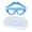Blue, variant on Hariumiu Kids Swim Goggles for Kids 6-14, Anti-UV Silicone High Clarity Swimming Goggles for Swimming Pool Beach Boys Girls