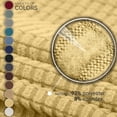 thumbnail image 3 of Jinamart Housse Extensible Élastique pour Canapé 3 Places, 1 Pce (Moutarde, Grand), 3 of 6