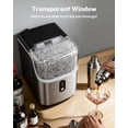 thumbnail image 3 of Havato Nugget Ice Maker Countertop, 35lbs/24H, Chewable Nugget Ice Machine with Self-Cleaning Function for Home/Office/Parties, 3 of 6