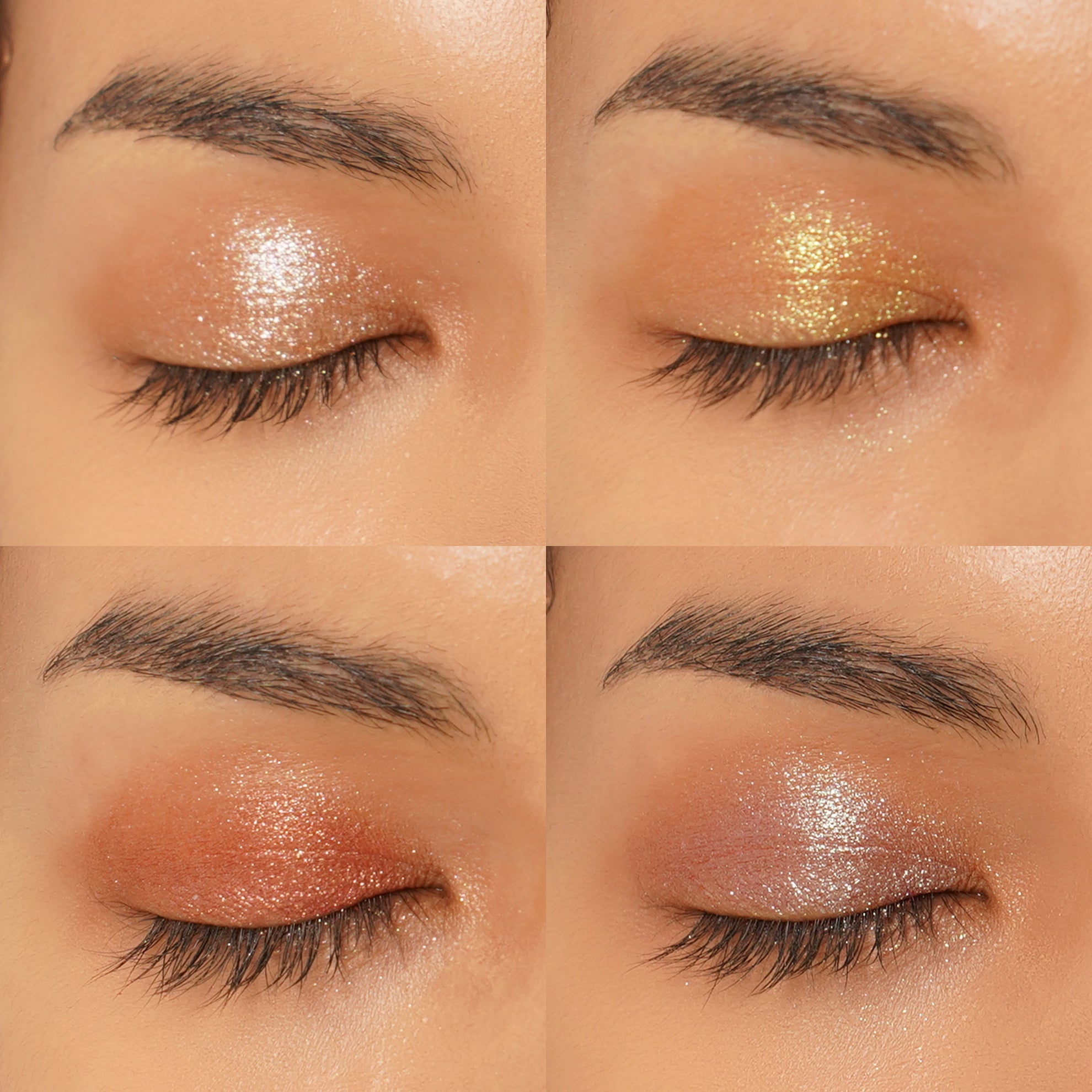 Touch In Sol Metallist Sparkling Foiled Eye Shadow - Cream Peach