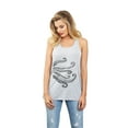 thumbnail image 2 of Thread Tank Octo Tenta Women's Sleeveless Flowy Racerback Tank Top Sport Grey Medium, 2 of 5