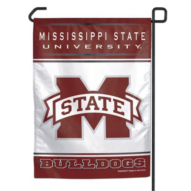 Mississippi State Bulldogs Football Helmet Garden Flag and Yard Banner 