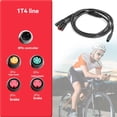 thumbnail image 3 of Cable Principal Impermeable de 8 Pines para el Conexión del Tablero Controlador Bicicleta Eléctrica 2PIN + 3PIN 5PIN Algunos Controladores KT, 3 of 5