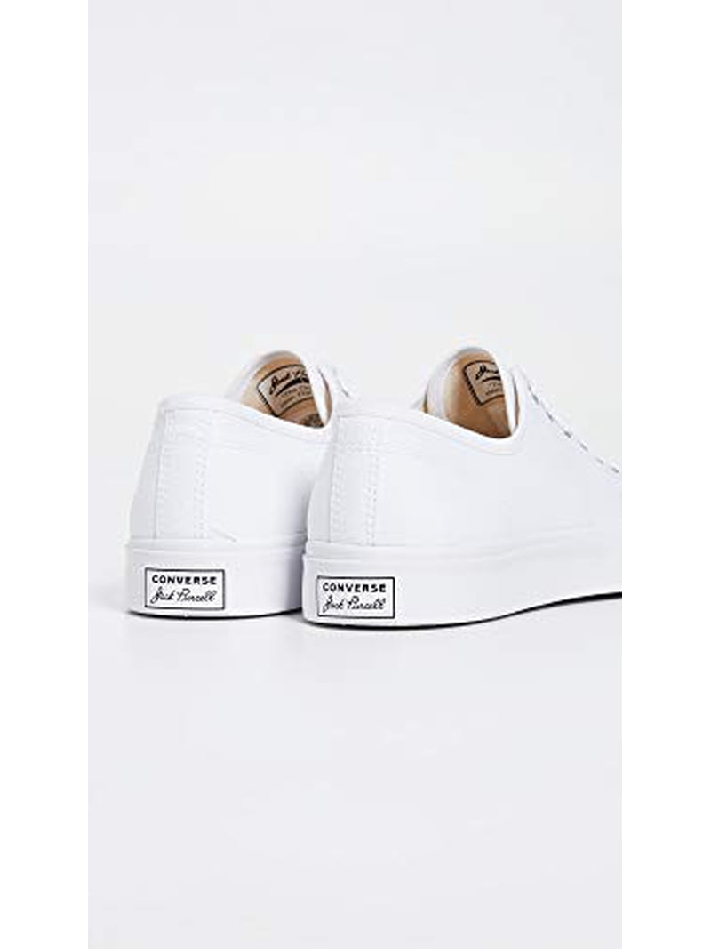 Converse Jack Purcell Canvas Unisex Sneakers, White/White  display picture 1