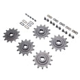 thumbnail image 1 of 410 Sprocket de Motor Trasero de 13t, 5 Piezas de Reemplazo Premium de Acero de Acero Larga Cadena de Cadena de Motor de Vida, 1 of 7