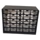 thumbnail image 3 of Organizador de herramientas pequeño, armario para manualidades, resistente y de alta fiabilidad, versátil, con 25 cajones y tornillos para el hogar y Negro, 3 of 7