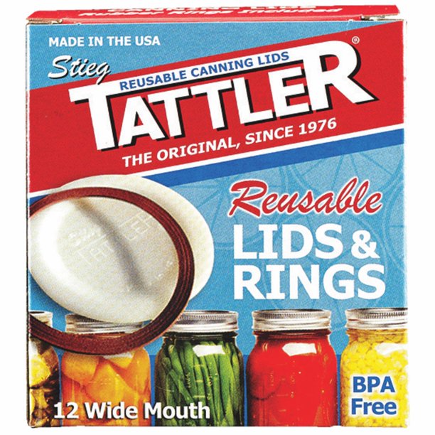 Tattler Reusable Mason Canning Lid