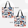 thumbnail image 4 of Single Shoulder Bag Convenience Bag 19.6×15.7×5.9in Light And Weight-Free Main Pocket Large Portable And Single Shoulder Back Aliceblue Geometric Patterns_4, 4 of 7