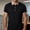 Black, variant on Mens Golf Polo Shirts Colorblock Casual Short Sleeve Golf Shirt Performance Loose Fit Pullover Quick Dry Collared Tops