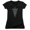 thumbnail image 1 of Lord Of The Rings - Arwen Necklace - Juniors Cap Sleeve V-Neck Shirt - X-Large, 1 of 2