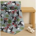 thumbnail image 4 of Soimoi Cotton Poplin Fabric Monstera Leaves,Floral & Horror Skull Halloween Printed Craft Fabric by The Yard 42 Inch Wide, 4 of 7