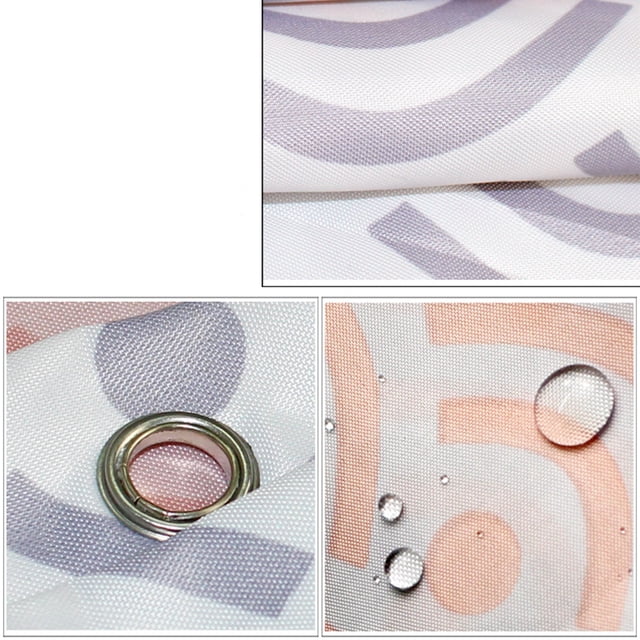 mmirethe Non -through Mould Proof PEVA For Draping Effect And Good Hand Feeling Privacy Protected 100 Water Prood Exquisite Craft 180*180CM 180*180CM