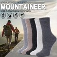 thumbnail image 2 of 4 Pairs Womens Fuzzy Socks Size 6-10 Fleece Fluffy Cabin Plush Warm Sleep Soft Cozy Winter Adult Socks, 2 of 6