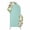 Mint Green, variant on Linen Mint Green Arch Backdrop Cover 4FT, Modern Minimalist Pure Solid Color Spandex Fitted Stretchy Arch Stand Covers, Round Top Chiara Backdrop Cover for Wedding Party Birthday Baby Shower