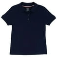 thumbnail image 2 of French Toast Girls School Uniform Short Sleeve Picot Collar Interlock Polo Shirt, 2 of 13