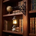 thumbnail image 7 of Library Lantern Mini Bookshelf Lamp, Vintage LED Book Nook Light, Bookshelf Lamp Between Books, Nook Lume Book Shelf Lantern, Warm Amber Book Nooks Lume Lights for Book Lovers, 7 of 7
