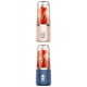 thumbnail image 1 of licuadora exprimidor,Licuadora portátil de 6 cuchillas Mini Juicer Cup 400ml,Exprimidor Vaso Botella Mezclador Exprimidor de frutas,Extractor de máquina Exprimidor de frutas con carga Hugo licuadora exprimidor, 1 of 8