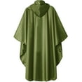 thumbnail image 2 of SaphiRose Hooded Rain Poncho for Adult with Pocket, Waterproof Lightweight Unisex Raincoat for Hiking Camping Emergency, 2 of 6