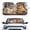 Beige and Brown - Lion, variant on LedBack Tabby Cat Print Sun Reflector for Car Windshield Foldable UV Protection Car Sun Shade Windshield Blocker for Front Window with Storage Bag, Universal Auto Interior Decor