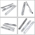 thumbnail image 5 of Bed Rail Connecting Fittings for Wood Frame, 5-Inch Zinc Round Bed Hook Set of 4, Thickened Furniture Hardware, 5 of 5