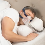 المنتجات الأساسية وسادة Cpap ذات الحافة المزدوجة ، وسادة الراحة المحاطة لتقليل تسرب القناع ، وجع نقطة الضغط - 4 لوفت