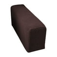 thumbnail image 3 of Elastic Sofa Armrest Cover | Stain-Resistant Thick Polyester Fabric | Ultra Soft Protector Gray, Brown, Blue, White, Coffee | Fits 19-22in | Machine Washable Durable Home Decor, 3 of 7