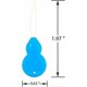 thumbnail image 2 of 10-Piece Needle Threader Gourd-shaped needle threader is easy to insert hand sewing needles. (Assorted colors), 2 of 5