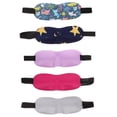 thumbnail image 1 of MasteelfCA 5Pcs Kids Noon Break Eye Mask Breathable Sponge Eye Cover Lightproof Sleeping Mask, 1 of 7