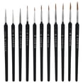 thumbnail image 1 of 11Pcs Detail Paint Brushes Fine Detail Paintbrushes Watercolor Drawing Pens, 1 of 7