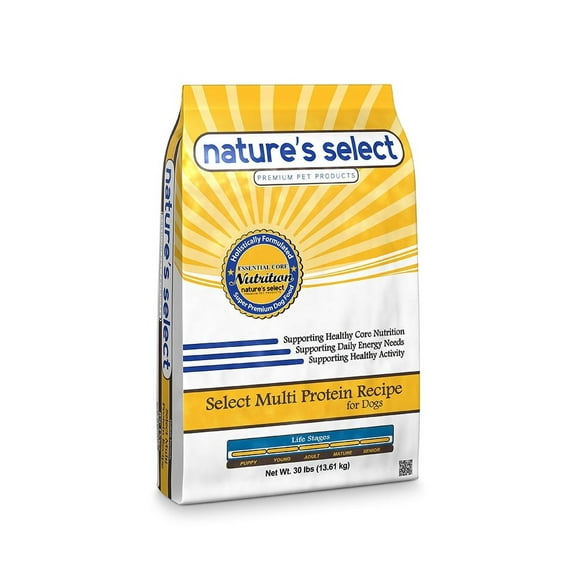 Nature's Select Multi Protein Recipe - Beef, Chicken & Pork, Dry Dog Food for All Life Stages