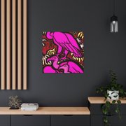 Vultures Roosting Besides - Canvas